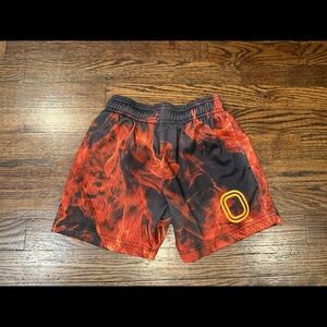 Overtime Youth Small Fire shorts